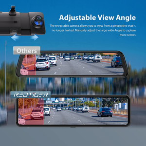 Caméra de tableau de bord REDTIGER T700 avec caméra de recul, écran 11'' UHD 4K avant et 1080P arrière, double caméra pour voitures - Product Image 3