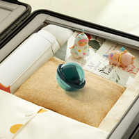 FF5018 Reise größe Kleidung Sticky Ball Cleaner Tierhaarent ferner Tragbarer Mini-Flusen entferner Wieder verwendbare wasch bare Fussel rolle