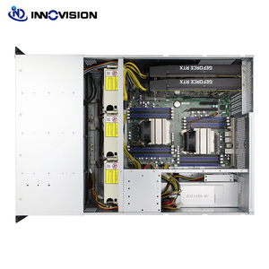 厂家直销机架服务器机箱4u 8热插拔HDD托架机架机箱支持2个4090图形卡ETX ATX板 - Product Image 6