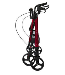 Andador ligero portátil plegable <span class=keywords><strong>Rollator</strong></span> con silla de ruedas de asiento para ancianos - Product Image 3