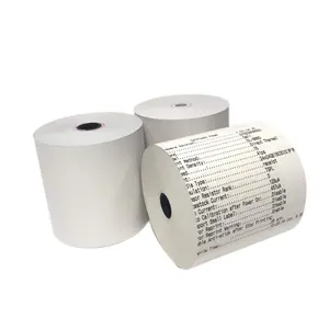 Premium-Qualität Thermopapier 80 × 80 mm 80 × 70 mm 57 × 40 mm Kassenregisterdrucker Thermopapierrollen