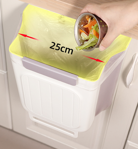 Đường Kính Lớn Có Thể Gập Lại Nhà Bếp Thùng Rác Bin Dày Chất Thải Bin Không Uốn Hộ Gia Đình Tủ Treo Lưu Trữ Thuận Tiện Thùng Rác Có Thể - Product Image 4