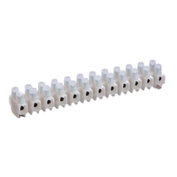 BELEKS High Foot 1-12Port PA66 Conector de cable eléctrico Tira de terminales de tornillo con protector de cable