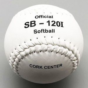 Palline da Softball Professionali Standard Tamanaco SB-120I in Pelle Bianca da 12 Pollici, Centro in Sughero, Cor. 50, 420 LBS PK - Vendita all'Ingrosso - Product Image 1