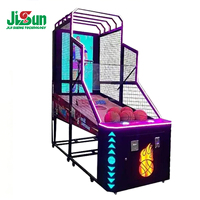 Machine d'arcade Street Hoops avec grand écran LCD, jeu de tir au basket-ball à monnayeur pour un joueur