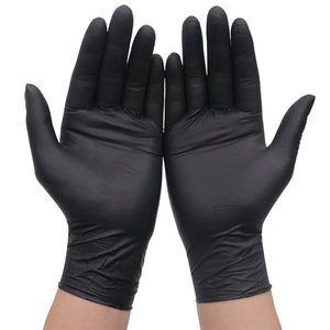 Wholesale one-time use nitrile gloves, food-grade, thickened, wear-resistant and durable rubber - Product Image 6