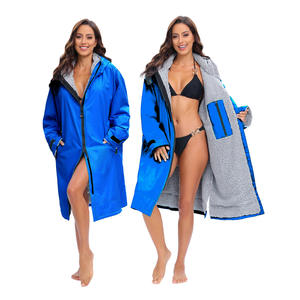 Poncho de Baño Personalizado con Logotipo, de Secado Rápido, <span class=keywords><strong>Impermeable</strong></span>, para Cambiarse de Ropa Después de Nadar, para Adultos y Niños - Product Image 1