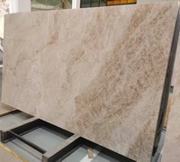 Dalles de granit et de marbre naturel en gros, quartzite Taj Mahal, design luxueux pour les murs intérieurs, les sols et les escaliers