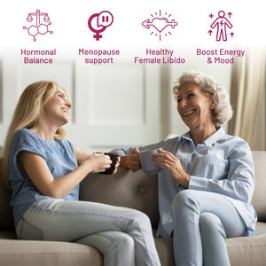 Polvo de Apoyo para la <span class=keywords><strong>Menopausia</strong></span> en Mujeres: Equilibrio Hormonal 10 en 1 con Trébol Rojo, Ginseng Coreano <span class=keywords><strong>y</strong></span> Shatavari para Alivio - Product Image 3