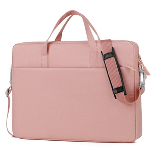 Sac pour ordinateur portable imperméable et antichoc, mallette d'affaires 14 pouces, grande capacité, fermeture éclair, sacoche durable pour hommes - Product Image 2