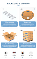 FAF Factory fabrique des bornes à balle mâles en laiton C500001-3 SGM-21T-5, pas de 5 mm