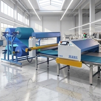 Nouvelle machine automatique de distribution de tissu Blue Lotus avec moteur PLC – Solution textile de précision intelligente et économe en énergie pour usage domestique