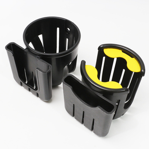 Porte-gobelet pour poussette, porte-bouteille pour <span class=keywords><strong>vélo</strong></span>, 2 en 1, porte-bouteille d'eau et support pour téléphone, accessoires pour <span class=keywords><strong>fauteuil</strong></span> <span class=keywords><strong>roulant</strong></span>/poussette pour <span class=keywords><strong>vélo</strong></span> - Product Image 1