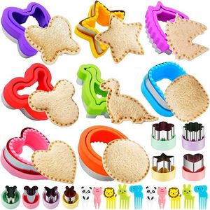 Ensemble de découpoirs à biscuits en métal <span class=keywords><strong>pour</strong></span> enfants, comprenant des <span class=keywords><strong>emporte</strong></span>-pièces en forme d'œuf, des tampons à biscuits et des <span class=keywords><strong>emporte</strong></span>-pièces à sandwichs - Product Image 6