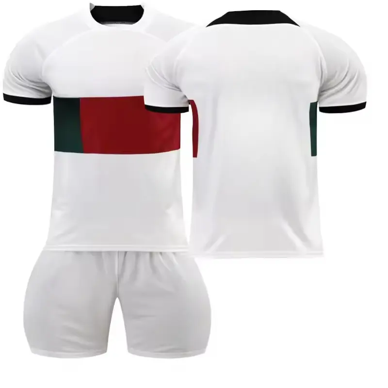 स्पोर्ट बेस्ट फैशन फुटबॉल टी शर्ट 2024 फुटबॉल रेफरी यूनिफॉर्म सेट कपड़े टीम जर्सी सॉकर ट्रेनिंग शर्ट्स 2 पीस सेट