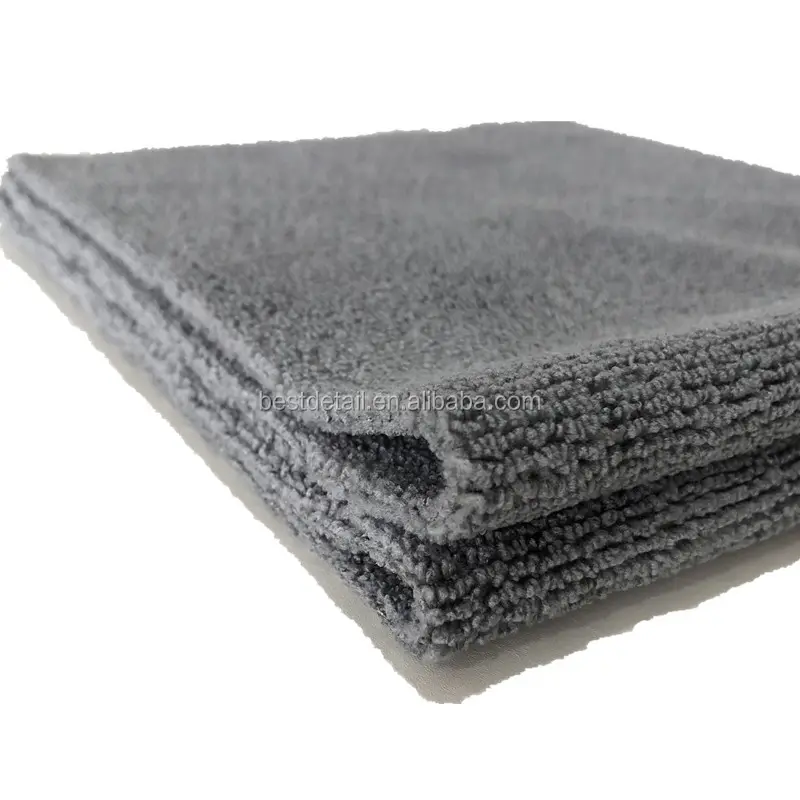 Car Cleaning Cloth Cheap Cleaning Cloth 40x40cm 300GSM Soft Lint Free Edgeless Microfiber Auto Detailing Towel For Car Wash Buffing Drying Washing