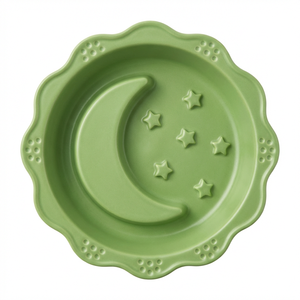 Comedero Lento para Perros con Diseño de Estrellas y Luna - Recipiente Anti-Asfixia para Mascotas con Diseño Interstellar - Estrellas y Luna - Product Image 4