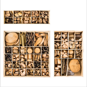 Puzzle Fai-da-Te di Animali e Rami con <span class=keywords><strong>15</strong></span> Tipi di Pezzi di Albero in Legno Massiccio - Product Image 6