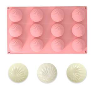 L'usine MUYULINS peut personnaliser des moules en silicone à 12 cavités en forme de pain, antiadhésifs LFGB, sans BPA, pour gâteaux mousse. - Product Image 3