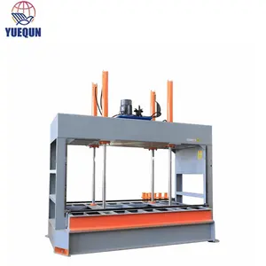 Machine de presse à froid de 50 tonnes pour usine de fabrication de meubles Machine de presse à chaud fournie pour plancher en bois d'ingénierie 3 ans 1000 mm