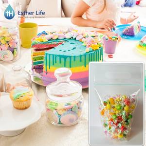 ถุงซิปเก็บอาหารพลาสติก PP แบบใสสำหรับขนมปังและขนมปังปิ้ง - Product Image 4