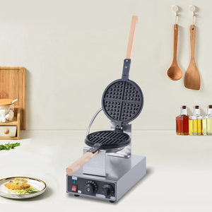 Máquina para hacer gofres de grado comercial más vendida, máquina profesional para hacer gofres de acero inoxidable, máquina para hacer gofres giratoria - Product Image 5