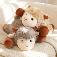 Nouvelle peluche mouton super douce, adorable peluche mouton en peluche, jouet mouton pour enfants