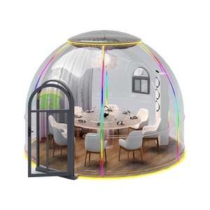 Dôme à bulles préfabriqué pour hôtel, tente moderne en polycarbonate transparent, maisons dôme pour camping - Product Image 5