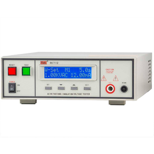 Testeur d'isolement RK7112 <span class=keywords><strong>Hipot</strong></span> 5kV 12mA <span class=keywords><strong>programmable</strong></span> AC/DC avec interface PLC - Product Image 4