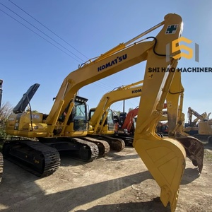 Excavatrice sur chenilles d'occasion KOMATSU PC160 de 16 tonnes, importation directe du fabricant pour les travaux de construction et de bâtiment lourds - Product Image 1