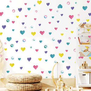 จัดส่งฟรีกาวตกแต่งบ้าน3D โบโฮ bble หัวใจสติกเกอร์คอลลาจติดผนัง - Product Image 2