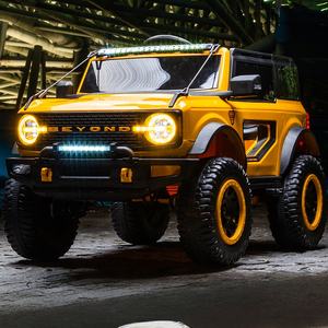 高品质电动玩具车，四轮驱动越野车，配备遥控器，由12V电池供电 - Product Image 6