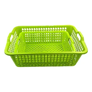 Plastic handle fruit basket used mould sale Taizhou plastic factory sell no profit products mold in China market good quality