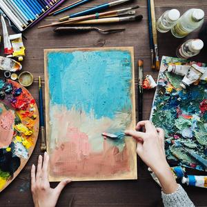 Chưa hoàn thành vuông gỗ thủ công mỹ nghệ pened bảng hộp bằng gỗ tường trang trí khung cho vải in Trống Gỗ Đăng - Product Image 5