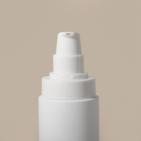 Bouteille pompe cosmétique en plastique épais PET 100ml 120ml 150ml 200ml noire, blanche, ambrée, transparente ou givrée avec couvercle pulvérisateur pour toner et lotion