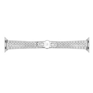Correa de Reloj de Lujo de Acero Inoxidable de 20 cm con Diseño Transpirable y Cierre de Mariposa para Reloj - Product Image 2