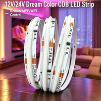Bande LED RVBIC WS2811 adressable 576 LED, basse tension, pixels pleine couleur, contrôlables individuellement, couleur de rêve pour projets DIY