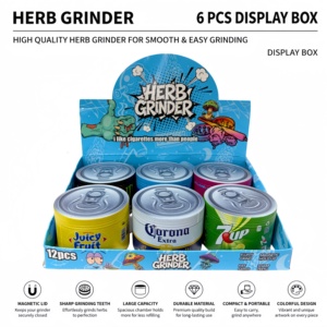 New Custom Zinc Cigarette Lapping Machine 4 Layers 63mm Smoking Tobacco <b>Herb</b> <b>Grinder</b> Personalized design Printing Pattern Cruew - Product Image 1