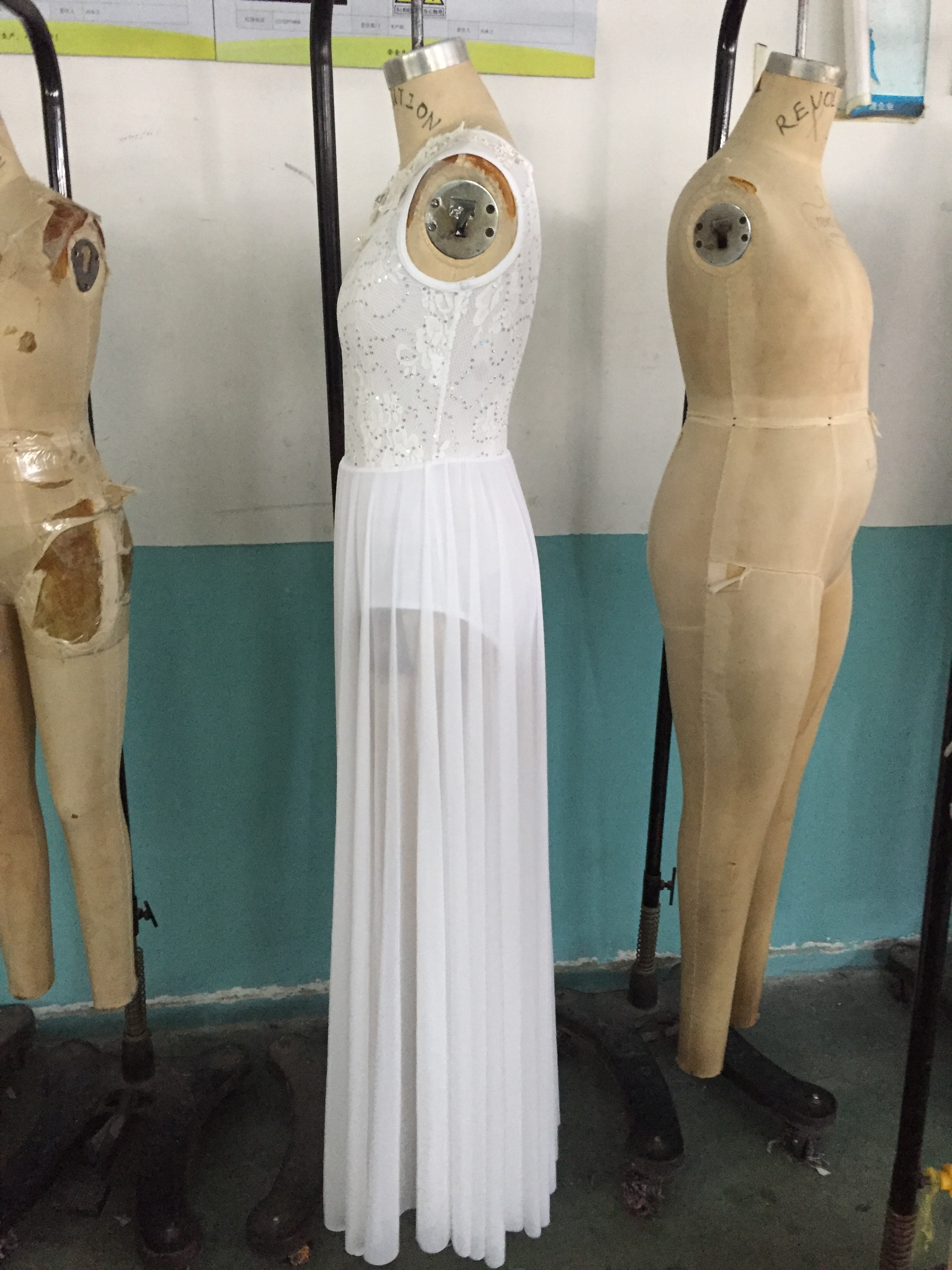 white flowy dress dance Elegant Multi-Color Flowy Dance Dresses main image 1
