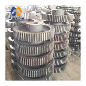 OEM, металлические двухконические Червячные винтовые гипоидные 45-градусные винтовые шестерни в виде елочки, стальные шпоры, новые коробки передач для сельскохозяйственных порошковых насосов - Product Image 1