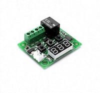 Termostato de Control de Temperatura W1209 DC 12V, Interruptor de Control de Temperatura, Termómetro, Controlador de Temperatura, 50CM Rojo