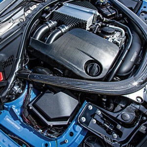 Couvre-capot de moteur de voiture en fibre de carbone, protection et garniture pour kits de carrosserie BMW F80 M3 F82 F83 M4 - Product Image 4