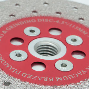 Çift taraflı vakum kaynaklı elmas kesim taşlama diski M14 iplik seramik porselen granit mermer açı öğütücü testere bıçağı - Product Image 4