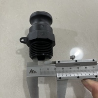 Raccord rapide en polypropylène HT Type F lisse pour raccordement rapide d'eau, adaptateur Camlock pour cuve IBC