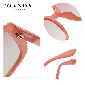 แว่นกันแดด Danda รุ่น TR7559 UV400 โพลาไรซ์ ทรงสี่เหลี่ยม สำหรับผู้หญิง แฟชั่นป้องกันแสงแดด เหมาะสำหรับออกนอกบ้านและงานปาร์ตี้ - Product Image 3