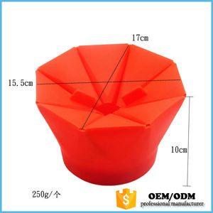 Máquina de Palomitas de Maíz de Silicona para Microondas Syh174 al por Mayor, Tazón Plegable para Hacer Palomitas - Product Image 6
