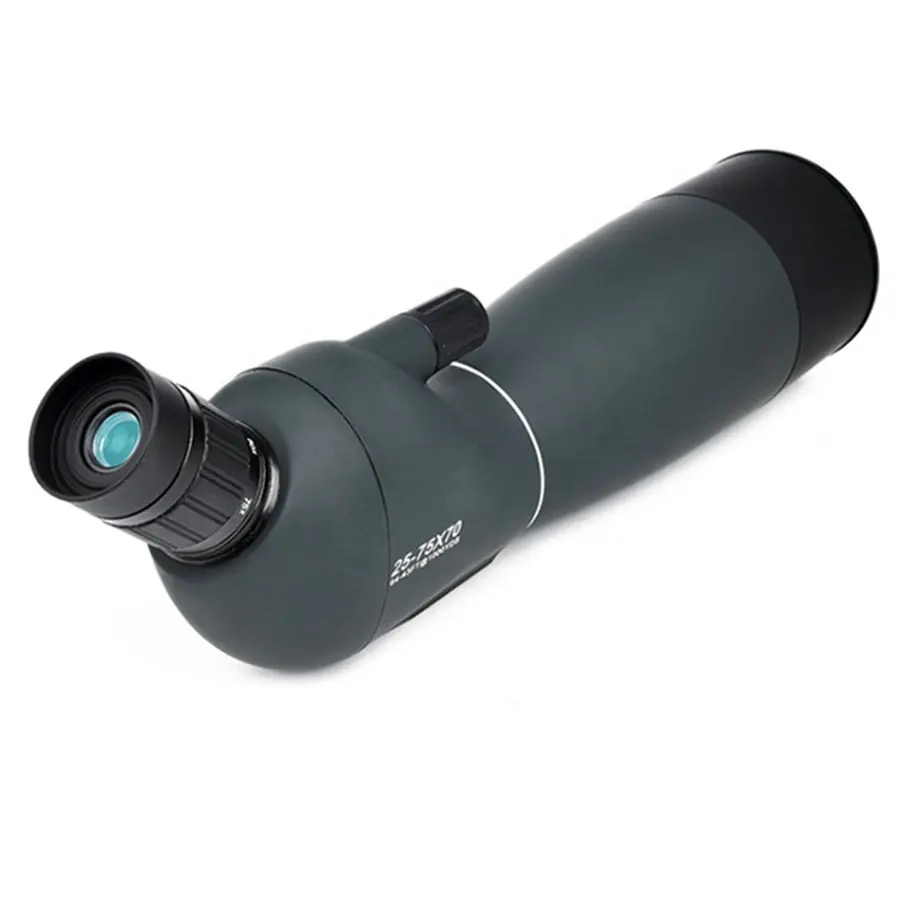 Hete Verkoop Goedkope Concurrerende Prijs Bak4 Prisma 25-75X70 Hd Lange Afstand Spotting Scope Met Statief