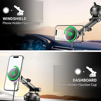 Electronic Accessories New Trending Product 2026 Magnetic Wireless Car Charger Dashboard Car Phone Holder Consumer Products