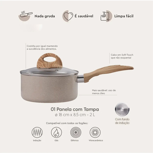 High Quality <b>Pot</b> Pan Glass Lids Soft Touch Handle Non Stick 12 Piece Aluminium <b>Ceramic</b> Cookware Set - Product Image 4