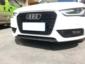 Labbra anteriore in carbonio 2016 2013, adatta per paraurti auto <span class=keywords><strong>A4</strong></span> B9 - Product Image 6